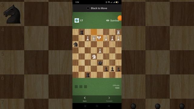Chess.com Solve, Puzzle Survival, Missed Day 73