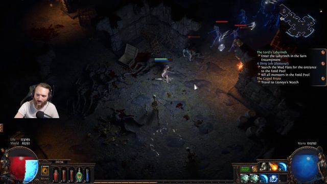 Path of Exile - Act 1 - Crucible - Ruthless - SSFSC - ColdSnapVortex