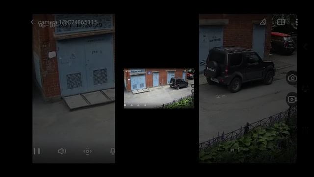 Просмотр камер через приложение Ezviz