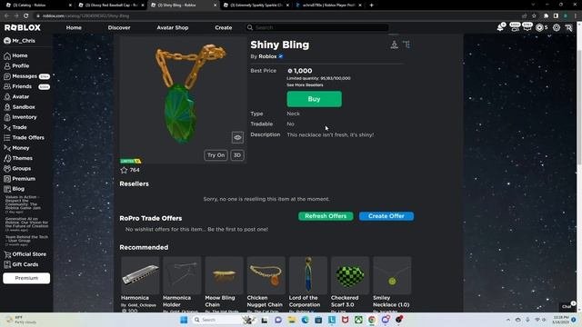 Three New Roblox Limited U Items!!