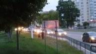 Новый светофор на трассе Р 53 в Жодино стал причиной пробок