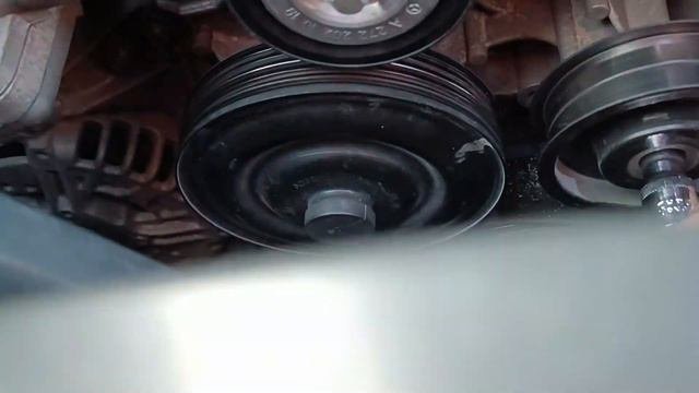 Mercedes M273 M272 Idler Pulleys Tensioner Pulley and Serpentine Belt Replacement.