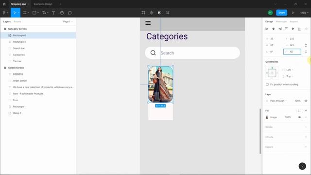 UI designing with Figma | Designing shopping app in Figma | Category Page by Mr. Ashu Hasan.