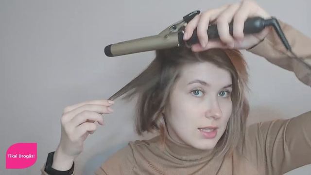 Matu loku ieveidošana un nofiksēšana ar ISANA Extra strong izsmidzināmu matu želeju
