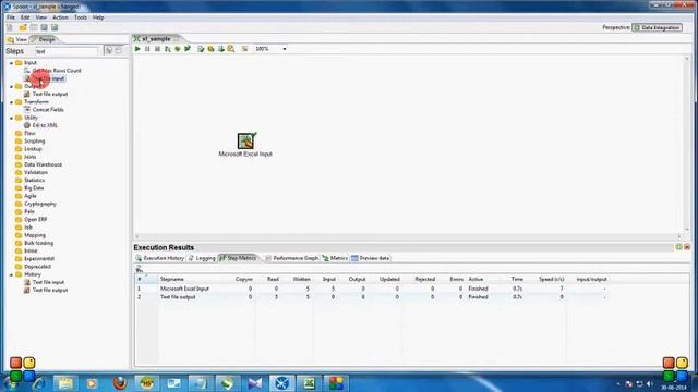 select data from MS Excel sheet