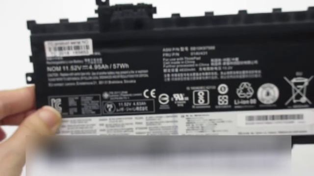 Замена аккумулятора  для ноутбука Lenovo sb10k97587