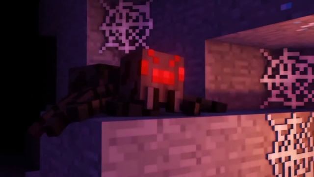 Пауки vs эндера и зомби!![Minecraft Animation]