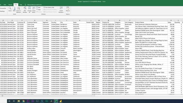 How to Keep Top Row on Top while Scrolling in Excel | Freeze Panes Excel Tutorial