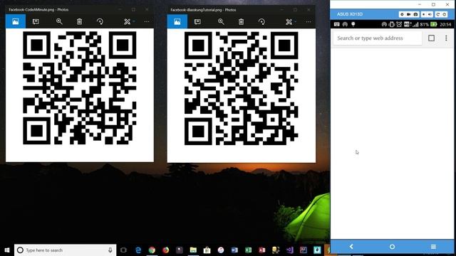 Android QR Code and Barcode Scanner (Testing)