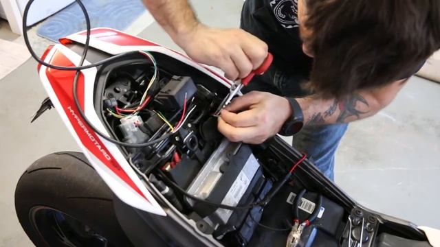 Motorcycle GPS Installation