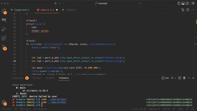 Embedded Rust: 0x01 - RTIC