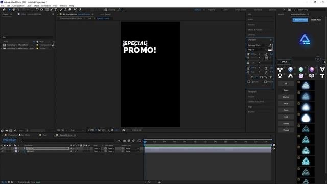 How to Import Photoshop Files to After Effects CC 2023 With Layers Editable
