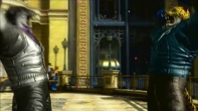 Tekken Tag Tournament 2 - King and Armor King victory poses