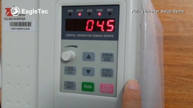 How to Program Fuling Inverter Parameter DZB280B005.5L4DK DZB312B005.5L2DK 220V for Your CNC Router