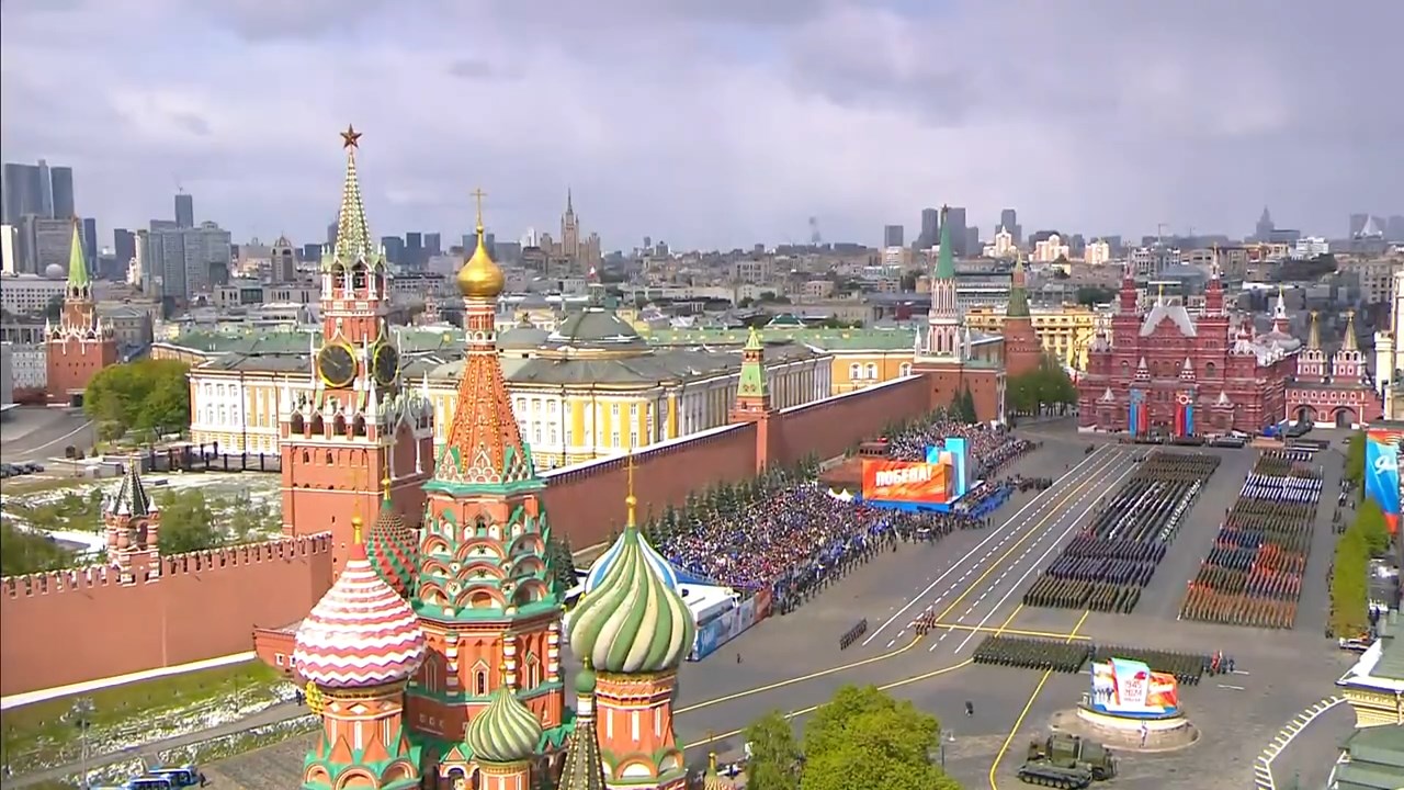 Парад Победы в Москве 9 мая 2024 года (видео с прямой трансляции)
