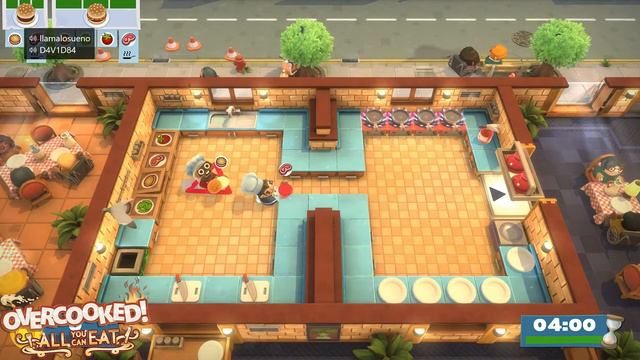 Overcooked! All You Can Eat Vs Original Graphics Comparisons and Gameplay