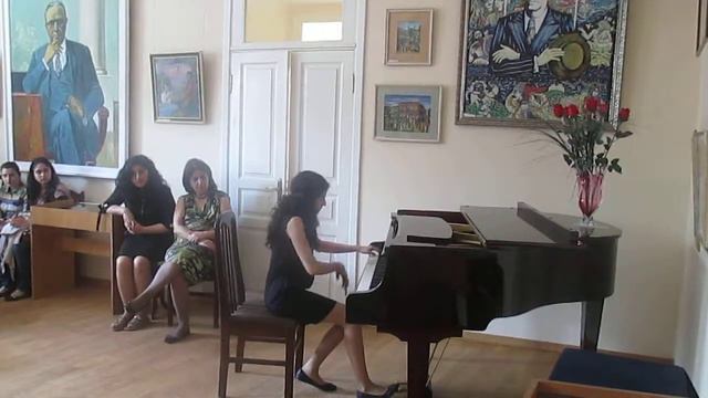 Дебюсси - прелюдия 24 (A moll)