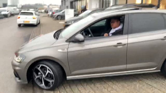 really crazy! 2 Volkswagen Polo r-line delivered today. driving away movie VW NEW polo R line 2020