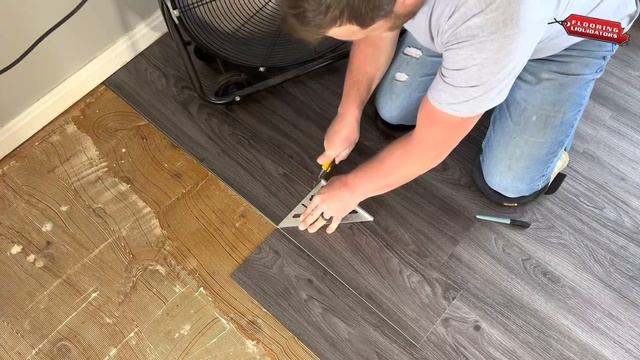 Loose Lay Vinyl Installation | Fuzion Flooring | Flooring Liquidators Canada