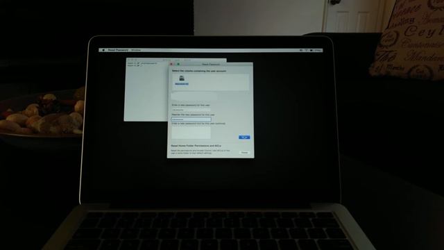 How to reset login password on a Macbook pro OS X