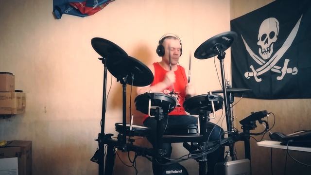 STATUS QUO-IN THE ARMY NOW- drum cover
