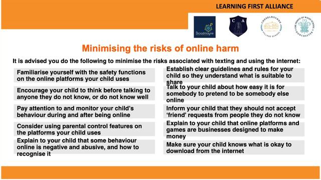 LFA Online Safety Workshop