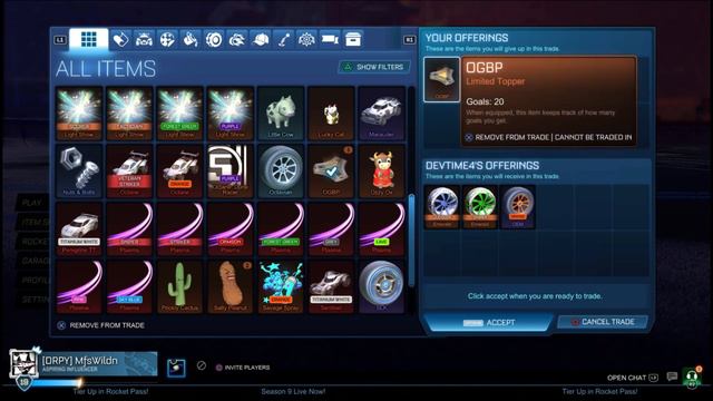 Dumbest 9 Year Old Scammer of 2023! (Rocket League)