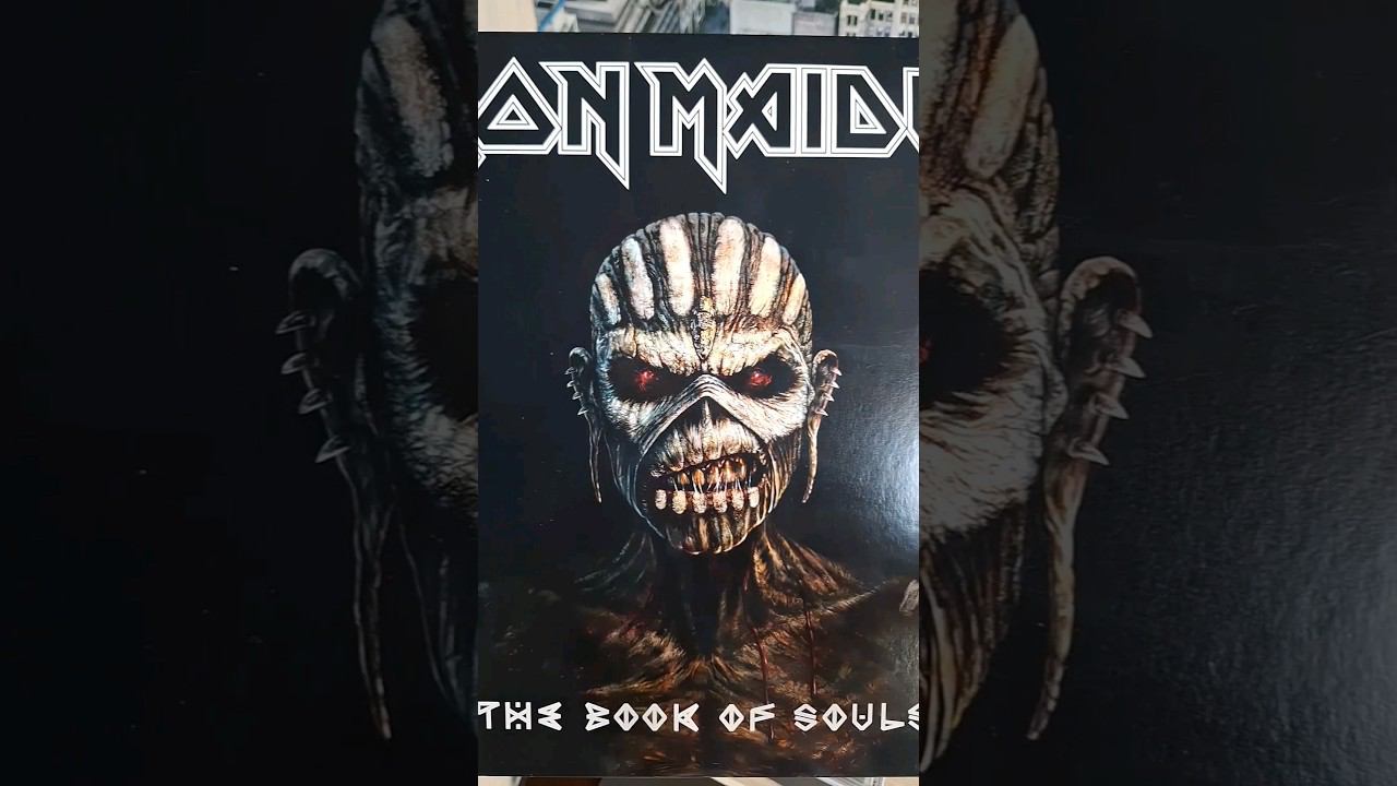 Подробный обзор на канале #ironmaiden #thebookofsouls #vinyl #music #shorts #rock #винил #metal