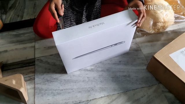 APPLE MacBOOK AIR CORE i5 5th Gen|| UNBOXING || RIA MAITY