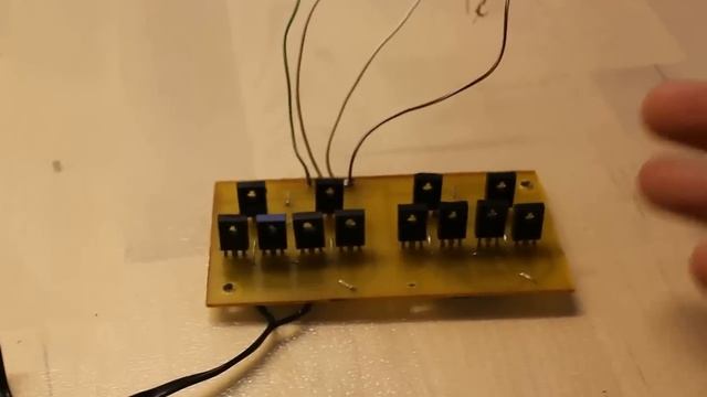 Драйвер двигателей на транзисторах
