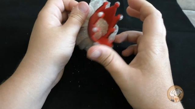 Обзор на детский зажим для волос корона [Aliexpress]