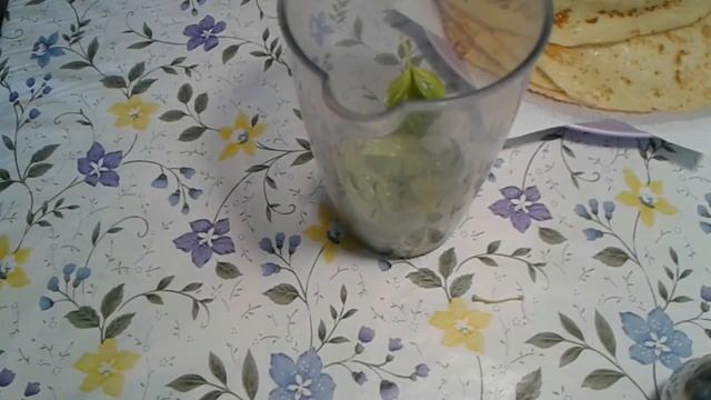 ПАТИСОНОВЫЕ БЛИНЫ С БАЗИЛИКО СМЕТАННЫМ СОУСОМ!