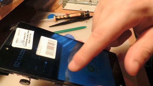 Lenovo p70 замена дисплейного модуля.lenovo p70 replacement display module.