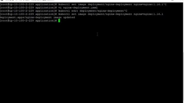 Kubernetes Deployment, RollOut Update