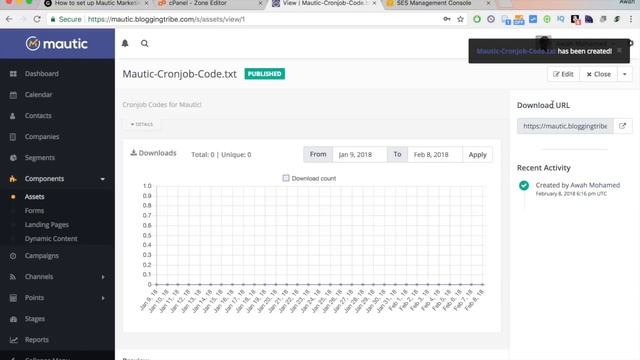 How to setup Mautic Marketing Automation Software