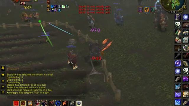 Zhyper wow duel against shadow priest (720 p HD)