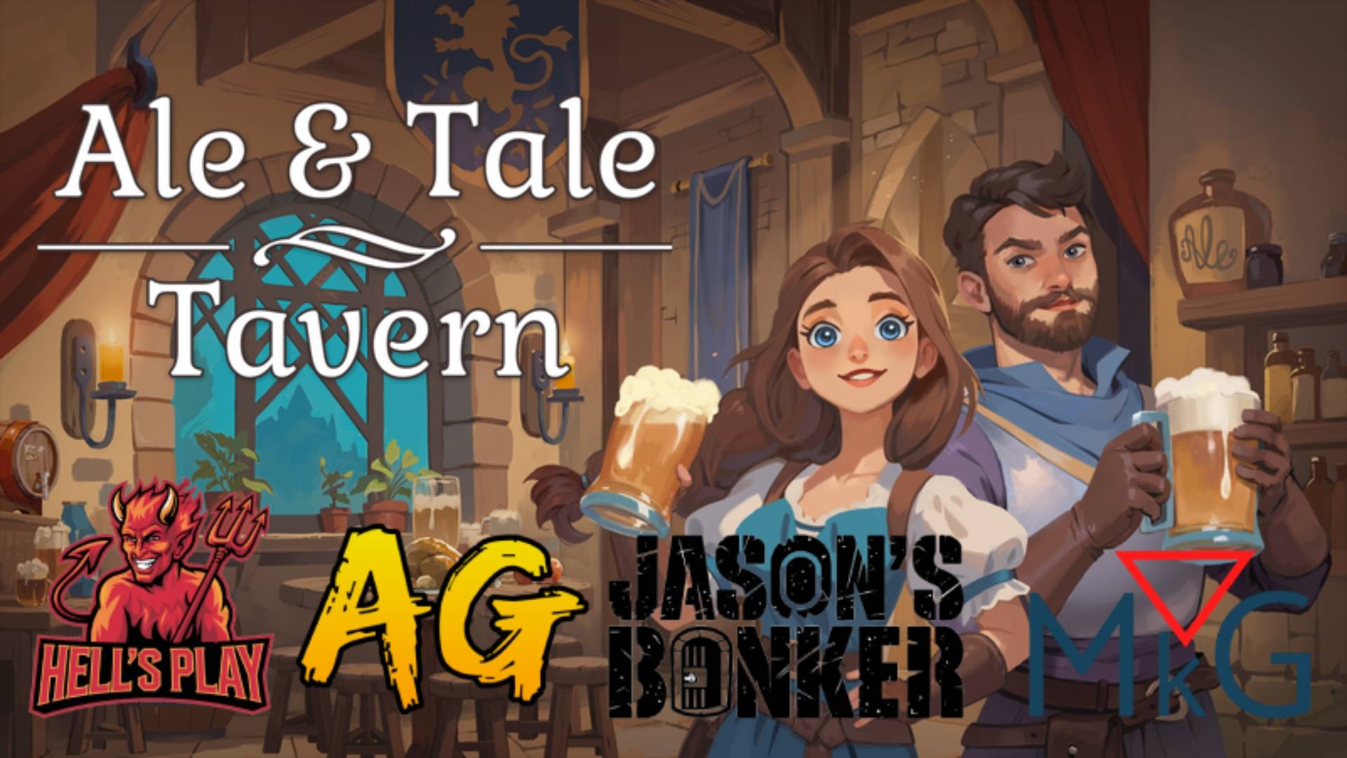 #1 Ale & Tale Tavern - [кооп] MeG Kingdom , And Game , JasonsBunker - Открыли таверну