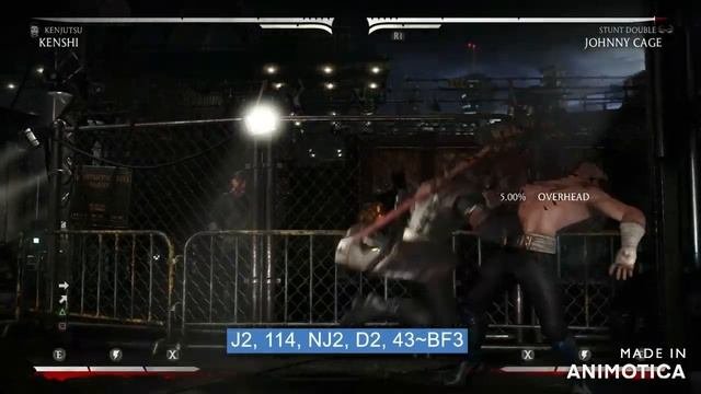 Mortal Kombat X - Kenshi Kenjutsu Combo Guide