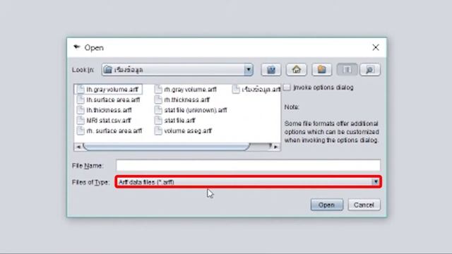 How to convert csv to arff in Thai (Music)