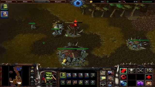 Warcraft III Reign of chaos Вторжение в Калимдор  Миссия 6 (Виверны)