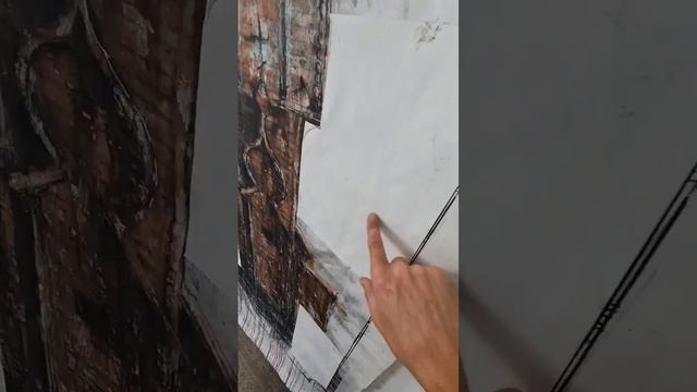 Обрезки белого ? и надежда на перерождение #картин из ? видавших виды в свежих . Эдуард Кичигин