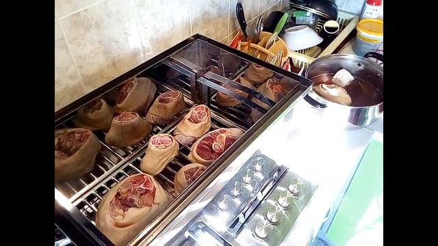 копчёные свинные рулечки!
