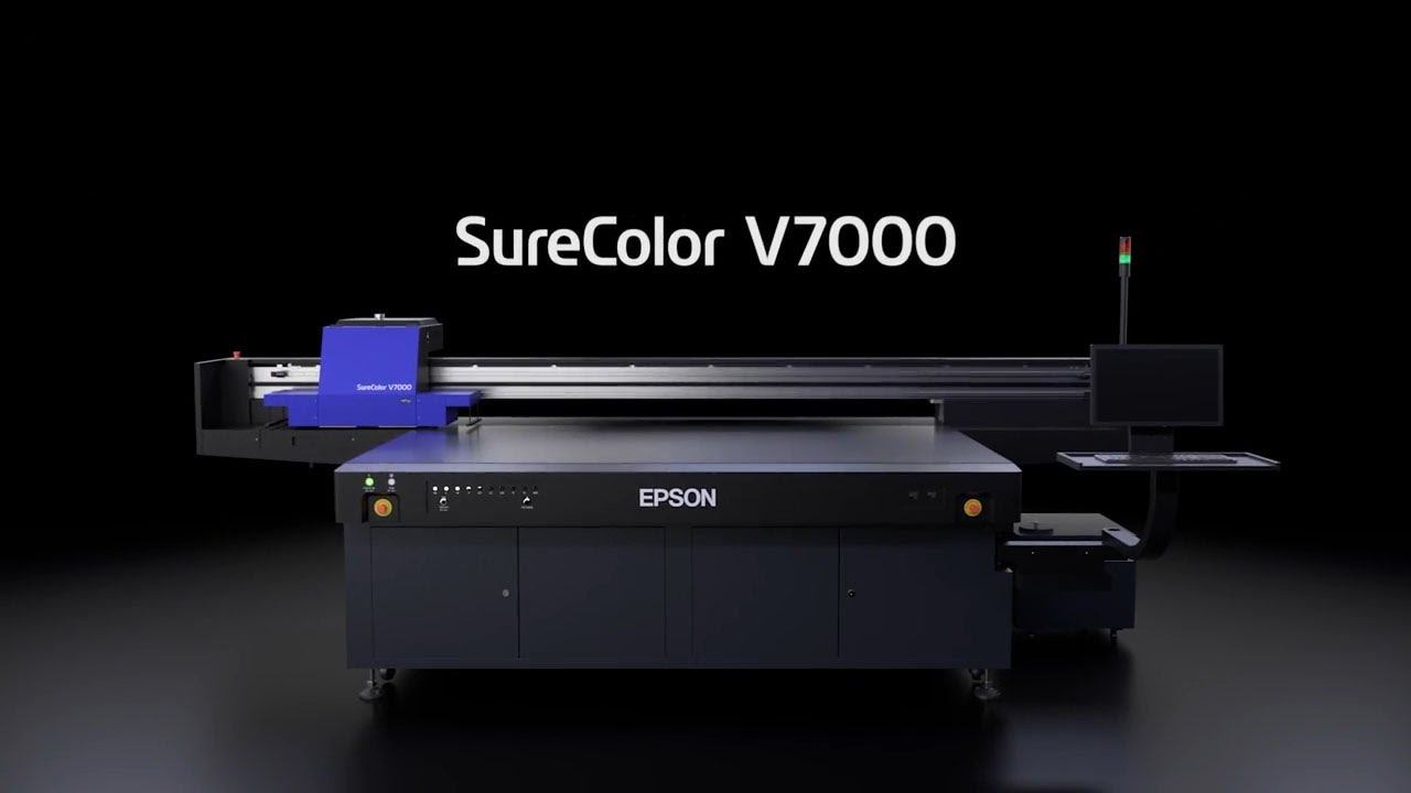 EPSON SureColor SC-V7000 – новейшее решение для УФ-печати на любых плоских поверхностях