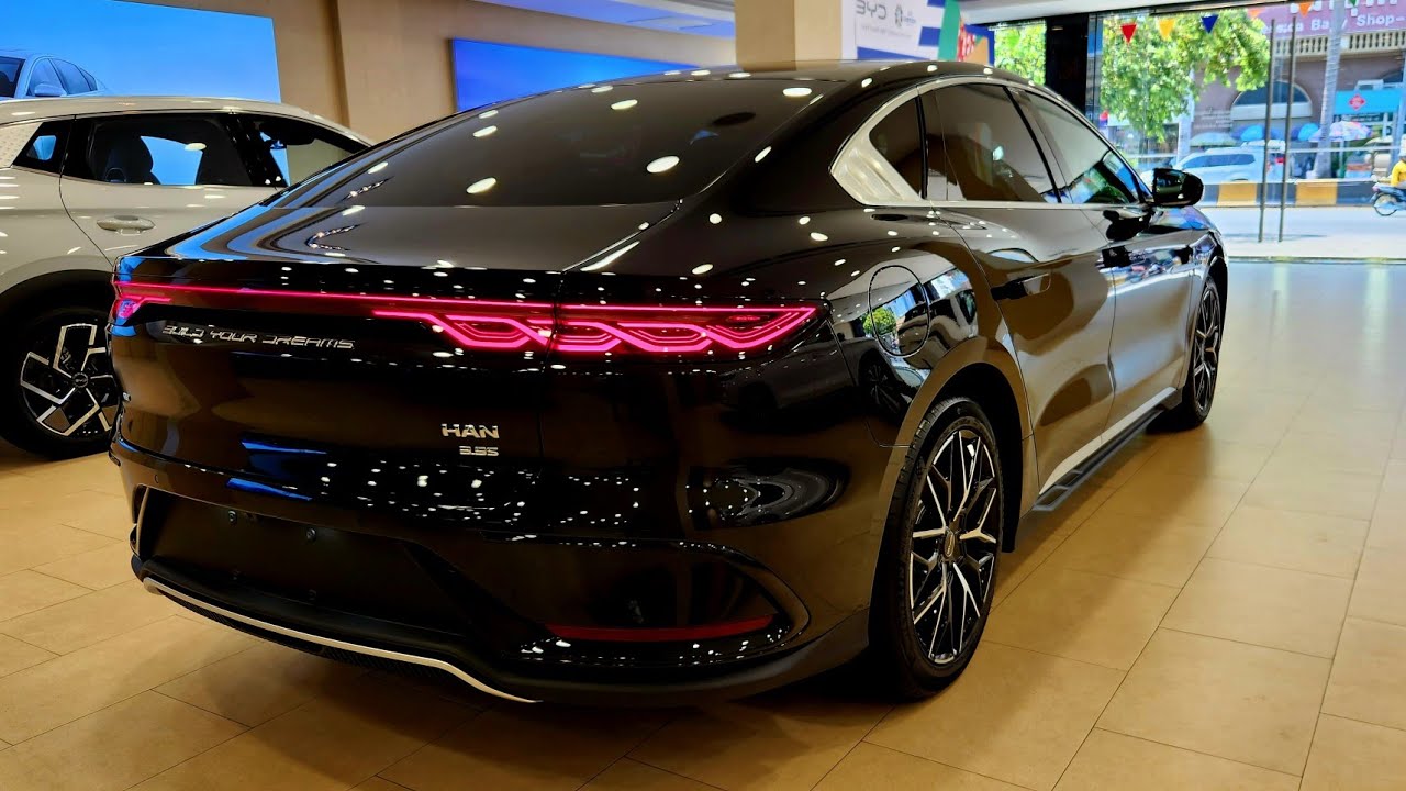 Будущее роскоши: обзор электрического седана BYD Han EV 2024 года