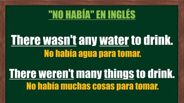Como usar "THERE WAS" y "THERE WERE" en inglés: cómo decir "había"