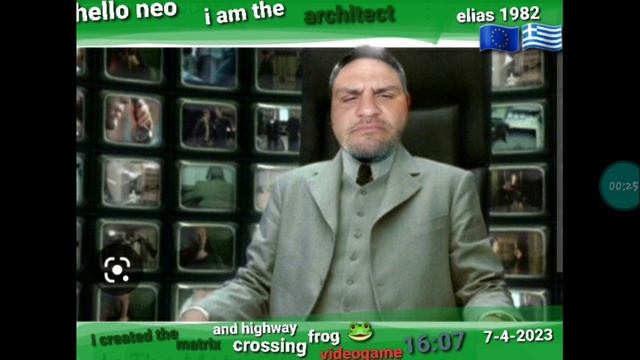 android app photoshop my face as  the architect in the matrix 16;11??7-4-2023 ??????