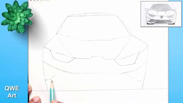 Simple Car Drawing ?| How to Draw a Car