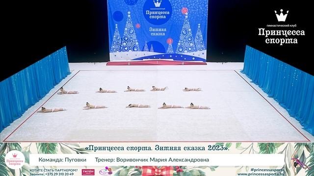 Принцесса спорта. Зимняя сказка 2023 - Пуговки - Воривончик Мария Александровна.