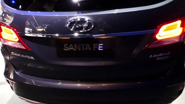 New 2018 Hyundai Santa Fe Limited SUV - Exterior Tour - 2017 LA Auto Show, Los Angeles CA