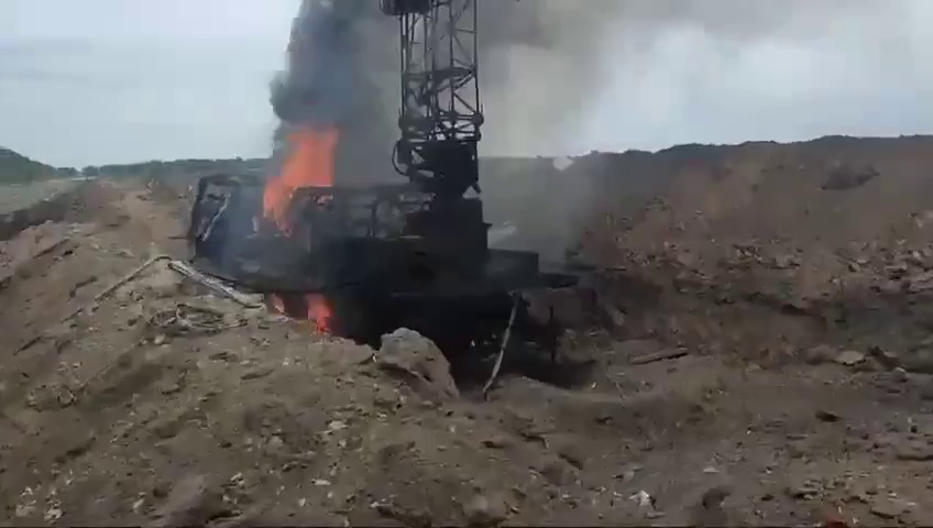 Ланцет уничтожил украинскую РЛС 35Н6 "Каста".